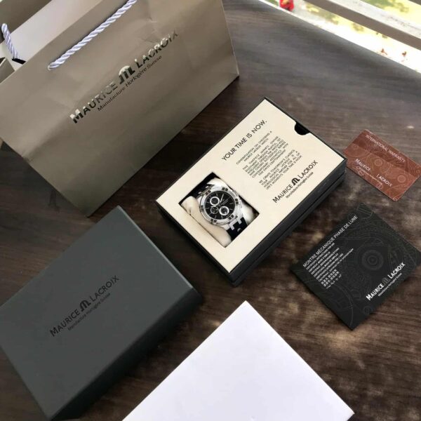 Maurice Lacroix Aikon firstcopy Full Black Quartz Chronograph Men’s Watch