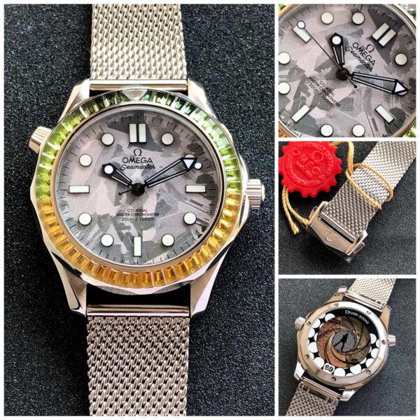 Omega Seamaster Diver 300m Jeams Bond 60th Anniversary Limited Edition Automatic Mens Watch