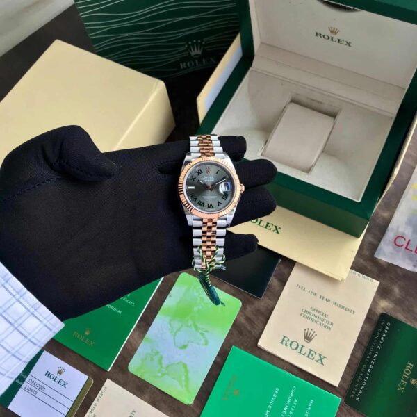 Rolex Datejust 41 Roman Dial Steel & Everose Gold Swiss ETA firstcopy Watch