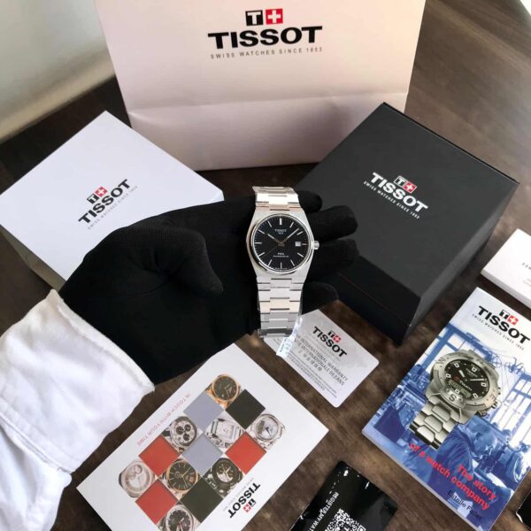 Tissot PRX Powermatic Silver Black Dial Automatic Authentic firstcopy Watch