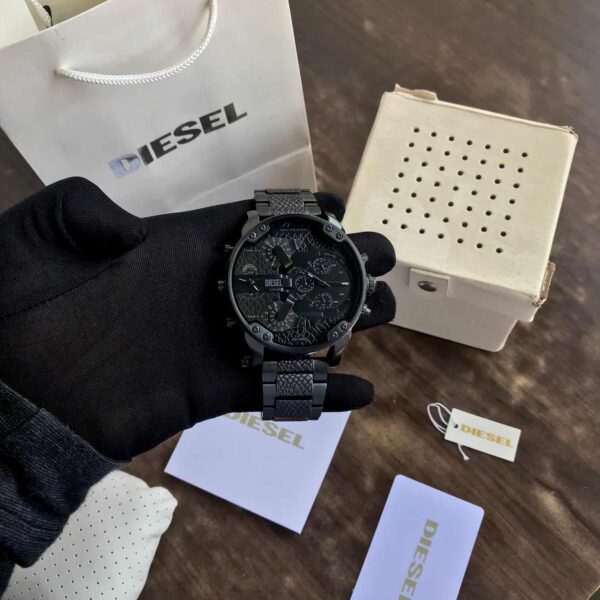 Diesel Big Daddy firstcopy DZ7468 2.0 Stainless Steel 57mm Chronograph Men’s Watch