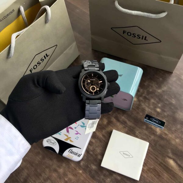 Fossil firstcopy FS4682 Japanese Brown Dial Stainless Steel Men’s Watch