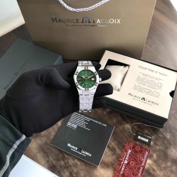 Maurice Lacroix Aikon firstcopy 40mm Quartz Stainless Steel Green Dial Men’s Watch