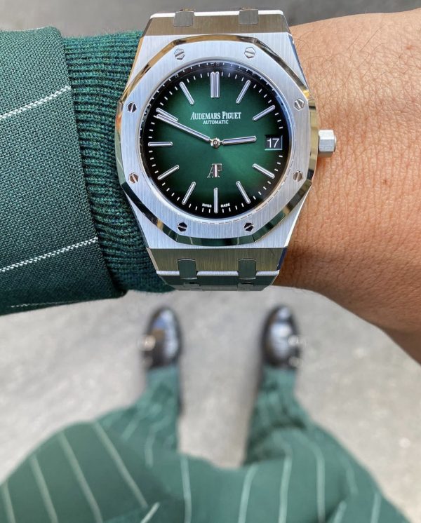 Audemars Pigiet Royal Oak Jumbo Extra thin Japanese Automatic Men’s Watch - Watch Studio