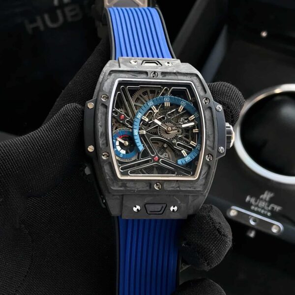 Hublot Spirit of Big Bang Tourbillon firstcopy Carbon Blue 42mm Swiss Automatic Men’s Watch