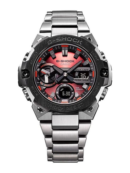 Casio G-Shock G-Steel firstcopy GST-B400 Stainless Steel Red Dial Men’s Watch
