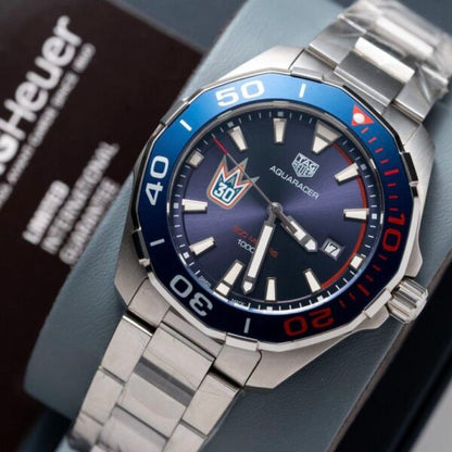 Tag Heuer Aquaracer Henrik Lundqvist Special Edition Mens Watch firstcopy