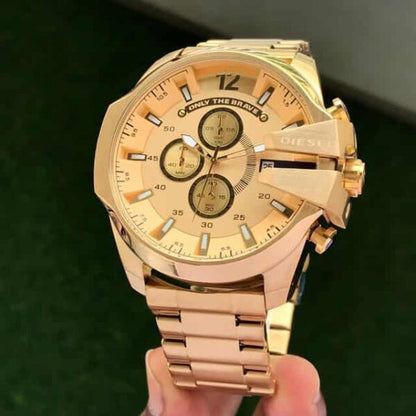 Diesel Mega Chief firstcopy DZ4379 Black & Grey Chronograph Men’s Watch