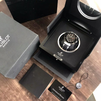 Hublot Big Bang firstcopy Silver Black Dial Swiss ETA Automatic Men’s Watch