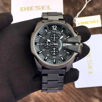 Diesel Mega Chief firstcopy DZ4283 Full Black Chronograph Men’s Watch