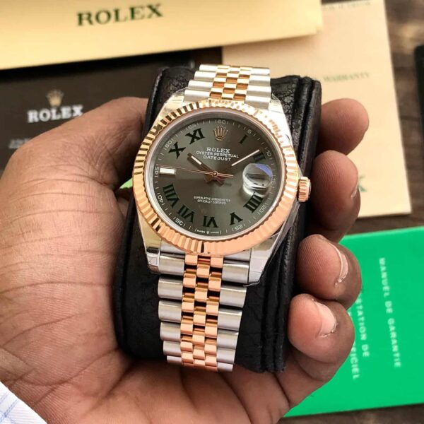 Rolex Datejust 41 Roman Dial Steel & Everose Gold Swiss ETA firstcopy Watch