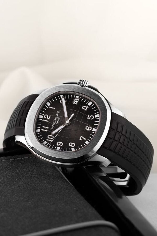 Patek Philippe Aquanaut firstcopy Silver Black Swiss ETA Automatic Men’s Watch