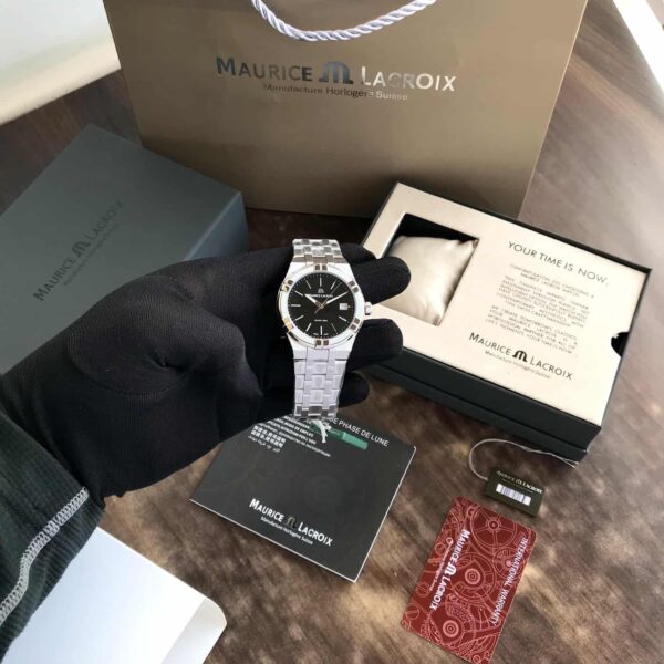 Maurice Lacroix Aikon firstcopy 40mm Quartz Stainless Steel Black Dial Men’s Watch