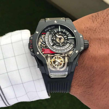 Hublot MP-09 Tourbillon firstcopy Bi-Axis King Dark Black Men’s Watch