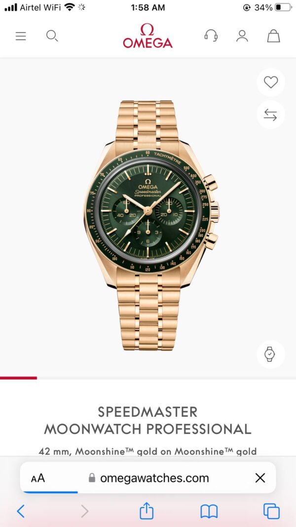 Omega Speedmaster Moonwatch firstcopy Japanese Quartz Machinery Men’s Watch