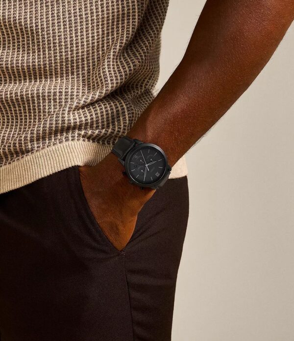 Fossil Neutra firstcopy FS5503 Chronograph Black Leather Men’s Watch