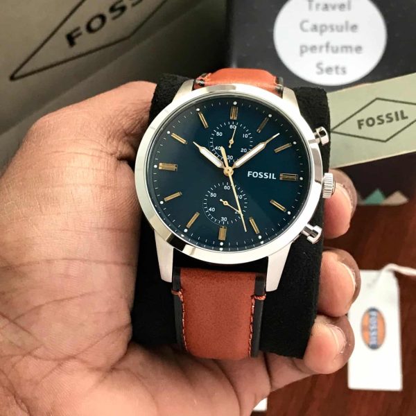 Fossil Townsman firstcopy FS5279 Chronograph Luggage Leather Men’s Watch