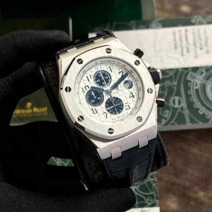 Audemars Piguet Offshore White Dial Men’s Sports Firstcopy Replica Watch