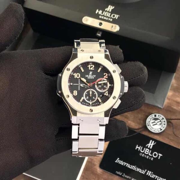 Hublot Classic Big Bang firstcopy Stainless Steel Black Dial Swiss ETA Men’s Watch
