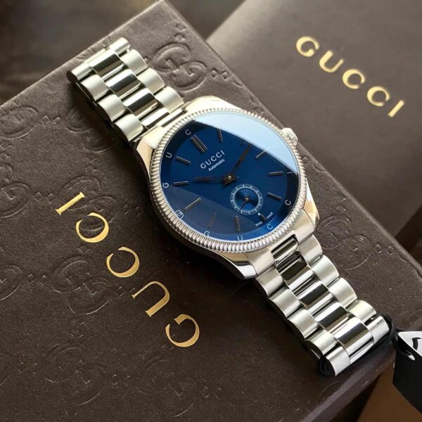 Gucci G-Timeless firstcopy Blue Dial Stainless Steel Automatic Men’s Watch