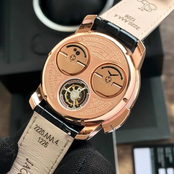 Jacob & Co Casino Tourbillon Rose Gold Men’s Sports Firstcopy Replica ETA Watch