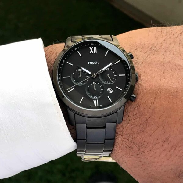 Fossil firstcopy FS5474 Full Black Dial & Black Chronograph Men’s Watch