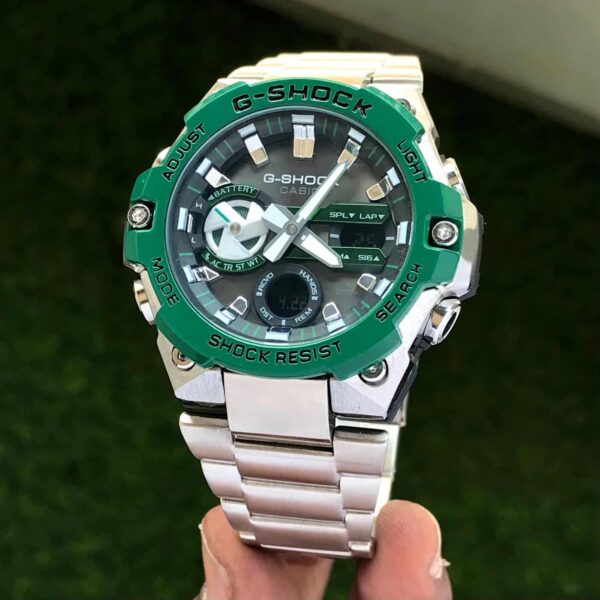 Casio G-Shock G-Steel firstcopy GST-B400 Stainless Steel Green Dial Men’s Watch