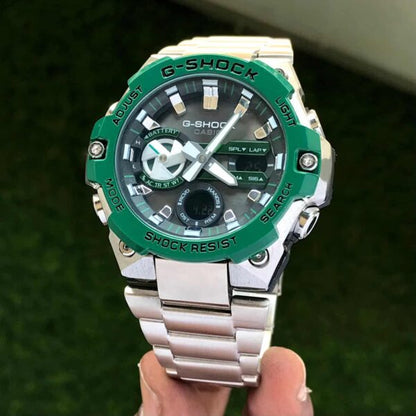 Casio G-Shock G-Steel firstcopy GST-B400 Stainless Steel Green Dial Men’s Watch