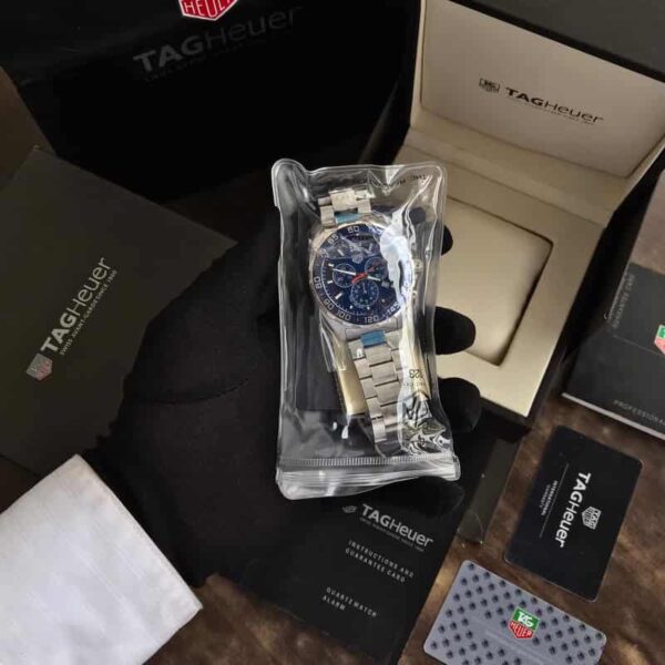 Tag Heuer Formula 1 Chronograph Blue Dial Authentic Mens Watch firstcopy