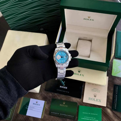 Rolex Explorer Tiffany Dial Automatic Mens Watch firstcopy