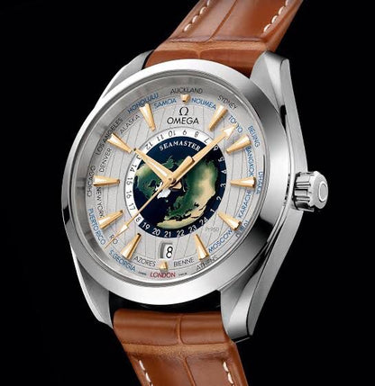 Omega Aqua Terra firstcopy Worldtimer Japanese Automatic Men’s Watch