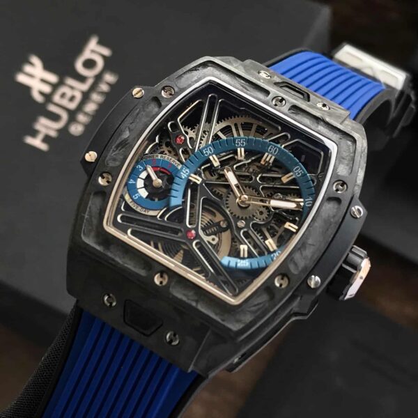 Hublot Spirit of Big Bang Tourbillon firstcopy Carbon Blue 42mm Swiss Automatic Men’s Watch