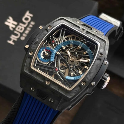 Hublot Spirit of Big Bang Tourbillon firstcopy Carbon Blue 42mm Swiss Automatic Men’s Watch