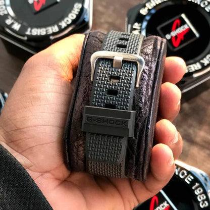 Casio G-Shock firstcopy B-400 Round Full Black Men’s Watch