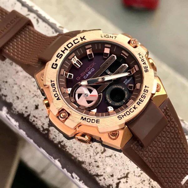 Casio G-Shock firstcopy Gravitymaster GR-B100-1A4ER Rosegold Dial Men’s Watch