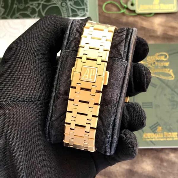 Audemars Piguet Royal Oak Double Balance Gold Skeleton Dial Automatic Firstcopy