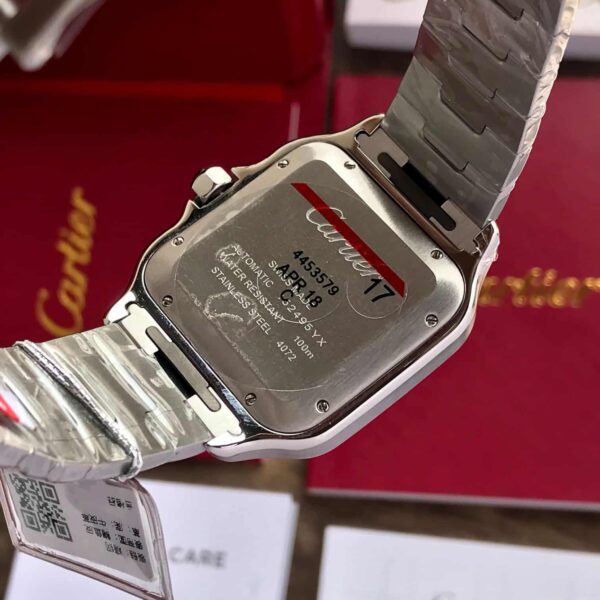 Santos De Cartier Large firstcopy Swiss ETA Automatic Men’s Watch With Interchangeable Metal & Leather Bracelet