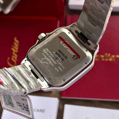 Santos De Cartier Large firstcopy Swiss ETA Automatic Men’s Watch With Interchangeable Metal & Leather Bracelet