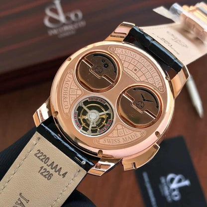 Jacob & Co Casino Tourbillon Rose Gold Men’s Sports Firstcopy Replica ETA Watch