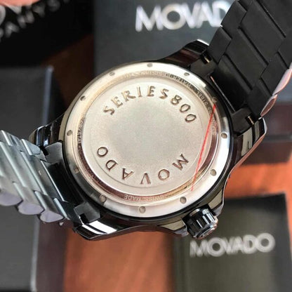 Movado 800 Series firstcopy Black PVD Japanese Quartz Men’s Watch