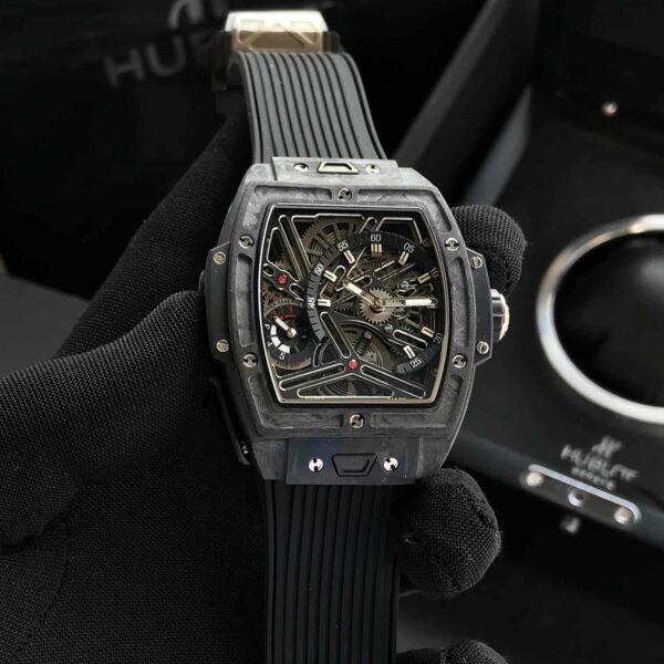 Hublot Spirit of Big Bang Tourbillon firstcopy Carbon Black 42mm Swiss Automatic Men’s Watch