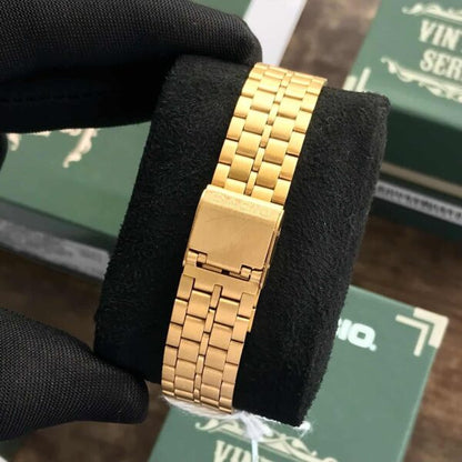 Casio Vintage firstcopy A500WGA-9DF Chronograph Unisex Gold Watch