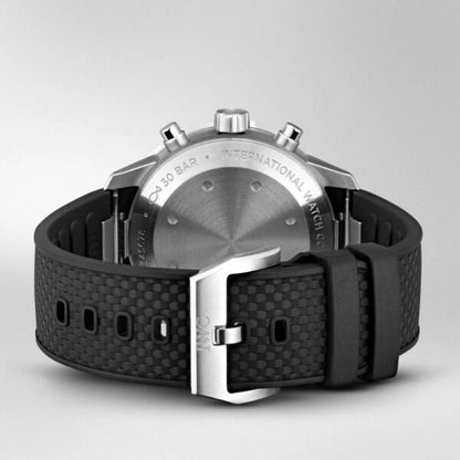 IWC Aquatimer Chronograph Day Date firstcopy White Dial Black Belt Men’s Watch