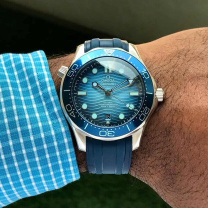 Omega Seamaster firstcopy Silver Blue Diver Japanese Automatic Men’s Watch