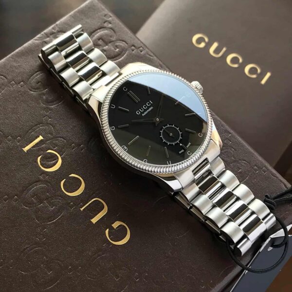 Gucci G-Timeless firstcopy 40mm Silver Black Dial Automatic Men’s Watch