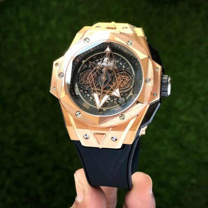 Hublot Big Bang King Sang Bleu firstcopy Rose Gold Premium Men’s Watch