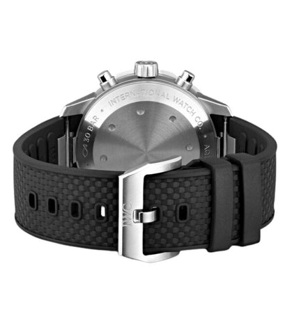 IWC Aquatimer Chronograph Day Date firstcopy Black Dial Black Belt Men’s Watch