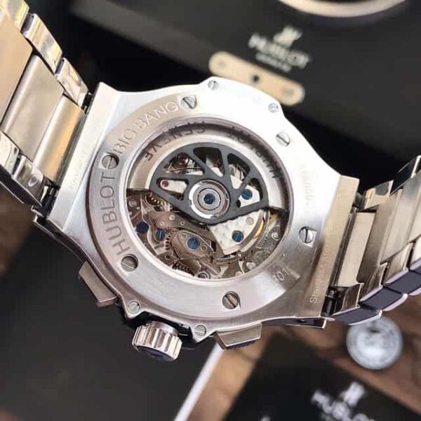Hublot Classic Big Bang firstcopy Stainless Steel Black Dial Swiss ETA Men’s Watch