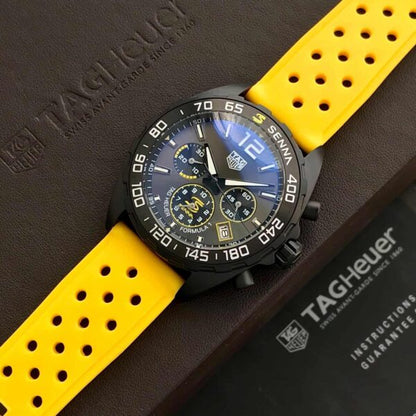 Tag Heuer Formula 1 Senna Japanese Stainless Steel Mens Watch firstcopy