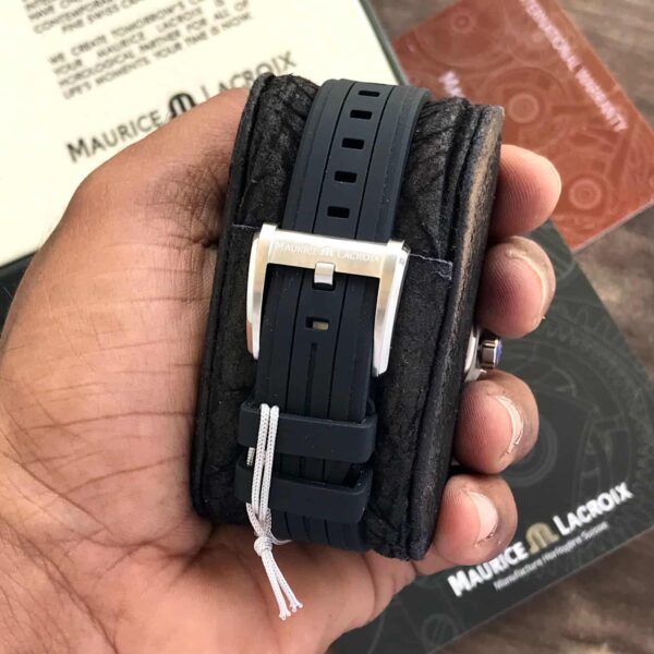 Maurice Lacroix Aikon firstcopy Full Black Quartz Chronograph Men’s Watch